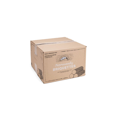 Normandy Beech Wood Briquettes. Pallet of 72 boxes - ECOFUEL™