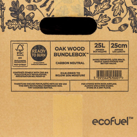 ECOFUEL Oak Wood BundleBox