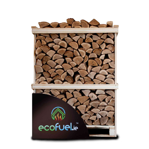 Kiln Dried Oak & Birch Firewood - Double Deck® Crate - ECOFUEL™
