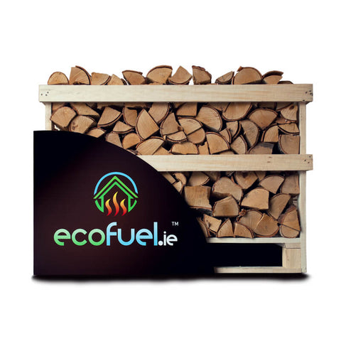 Kiln Dried Oak & Birch Firewood - Single Deck® Crate - ECOFUEL™