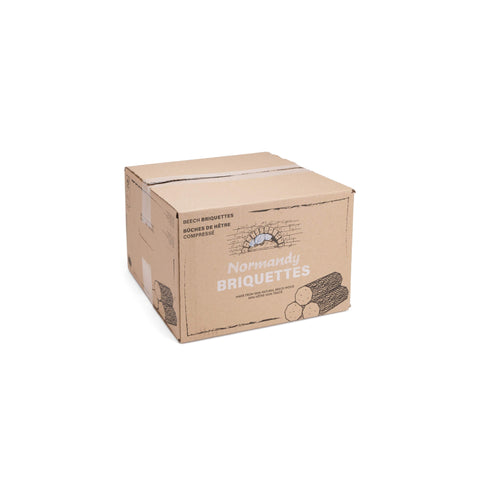 Normandy Beech Wood Briquettes. Pallet of 72 boxes - ECOFUEL™