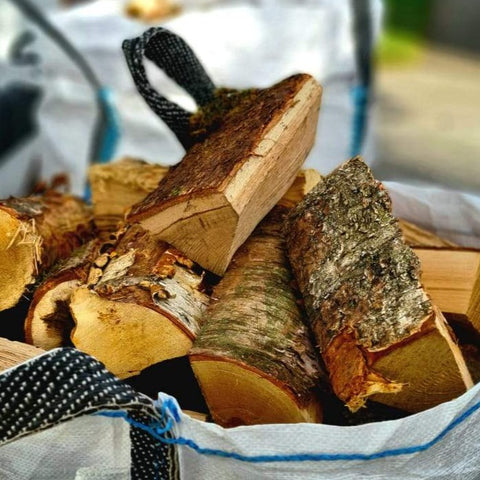 City Bag™ Kiln Dried Birch & Oak Firewood Mix - ecofuel.ie