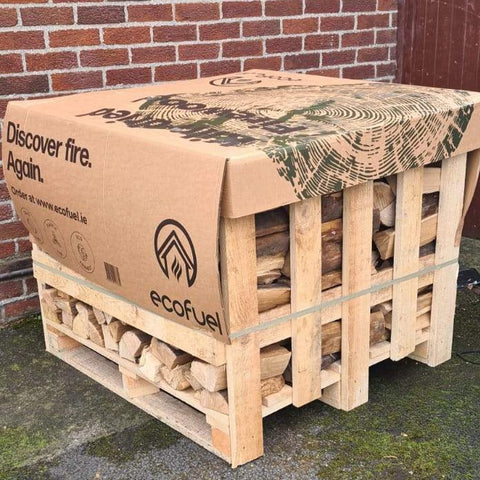 Kiln Dried Ash Firewood - Single Deck Pallet - ecofuel.ie