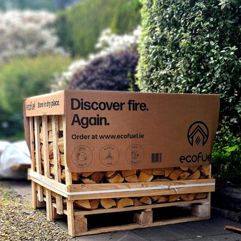 Kiln Dried Birch Firewood - Single Deck Pallet - ecofuel.ie